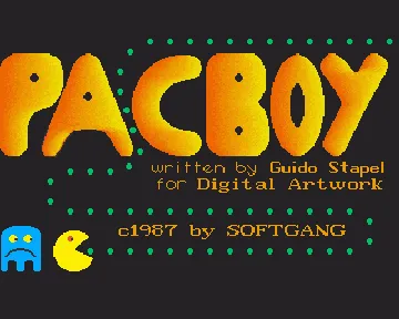 Pacboy & Shooting Star screen shot title